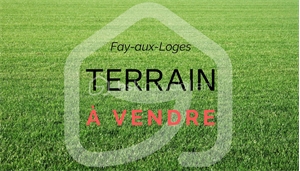 terrain à la vente -   45450  FAY AUX LOGES, surface 827 m2 vente terrain - UBI446145881